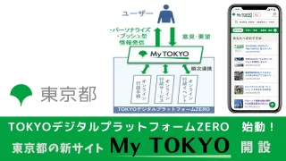 TOKYOデジタルプラットフォームZERO始動、東京都の新サイト「My TOKYO」開設