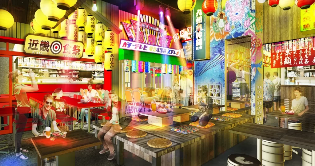 「新宿カブキhall～歌舞伎横丁」　フードホールイメージ